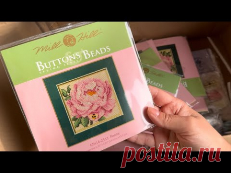 Распаковка 📦 Новинки Mill Hill, Just Another Button, Picture this Plus