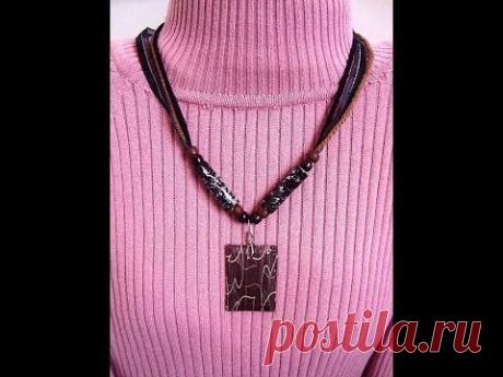 DIY, BEVELED PAPER BEAD PENDANT, how to diy, paper jewelry, jewelry making