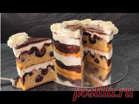 роскошный знаменитый торт ДУНАЙСКИЕ ВОЛНЫ! Быстрый вариант! Шоколадный торт! DONAUWELLE