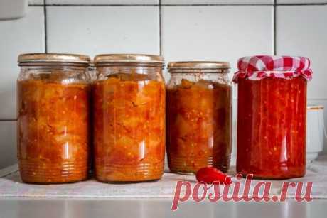 Лечо без моркови на зиму — Сад Заготовка