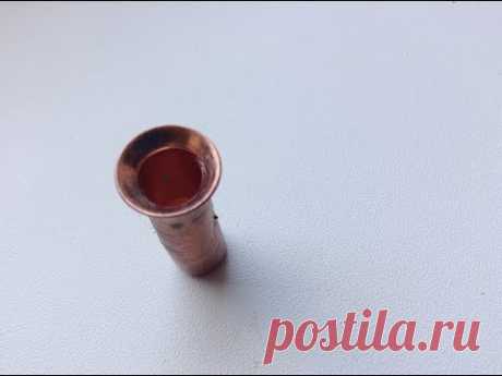 Развальцовка медных трубок для начинающих