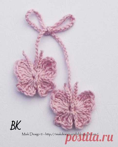 Вяжем бабочек