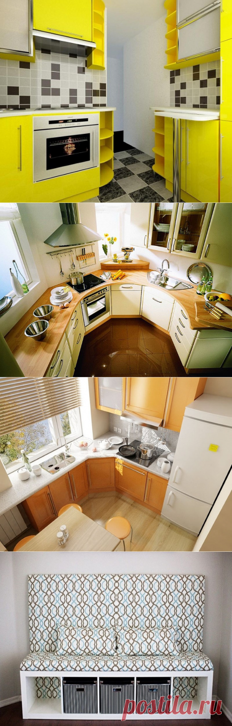 Планировка небольшой кухни — Роскошь и уют