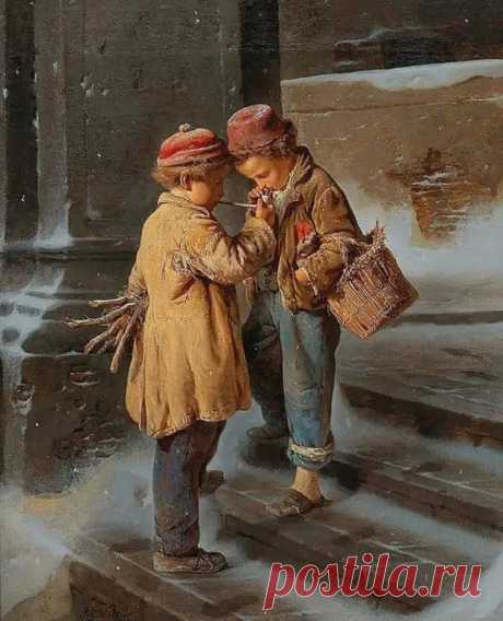 Художник Antonio Rotta (1828 – 1903). Итальянский академизм - Искусство - медиаплатформа МирТесен