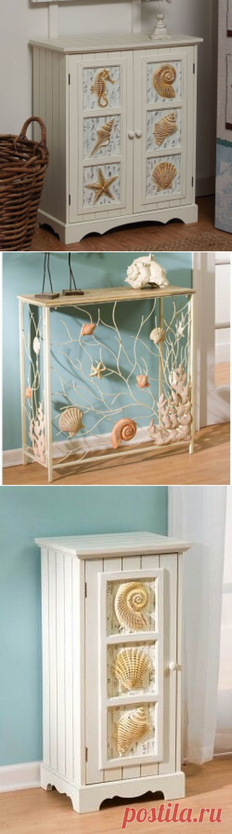 Комоды в морском стиле. Идеи
