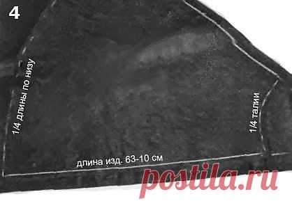 Юбка-баллон. Построение выкройки | pokroyka.ru-уроки кроя и шитья