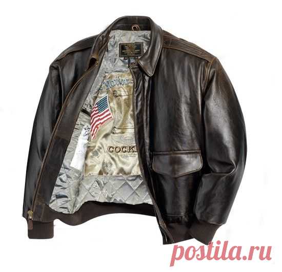 Кокпит Античная овчины А-2 Кожаная куртка - MyPilotStore.com