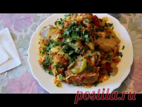 ЧЫХЫРТМА из КУРИЦЫ -АЗЕРБАЙДЖАНСКАЯ КУХНЯ!!! /TOYUG CIGIRTMA /TABUK YEMEYI/ ПРОСТО И ВКУСНО!!!