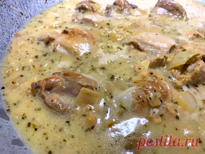 Такое блюдо из курицы готовлю часто, получается настолько вкусно и быстро, что решил поделиться с вами | Кухня Технолога | Дзен