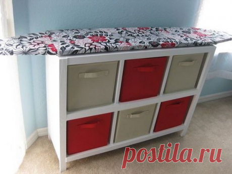 Оригинальные варианты гладильных досок и рабочих столов рукодельниц — DIYIdeas