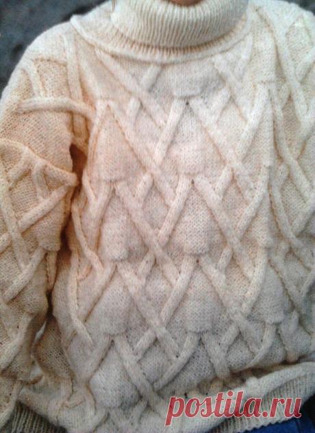 Универсальный узор для свитера или джемпера | ПРОСТО ОБО ВСЁМ | Яндекс Дзен
