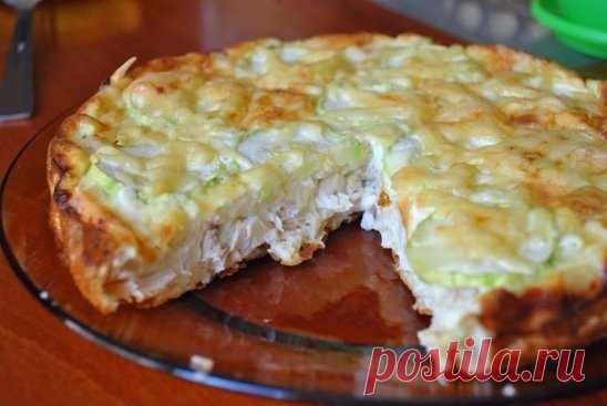 
ЛЕГКИЙ КУРИНЫЙ ПИРОГ 
