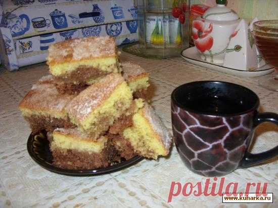 Быстрый пирог на манке