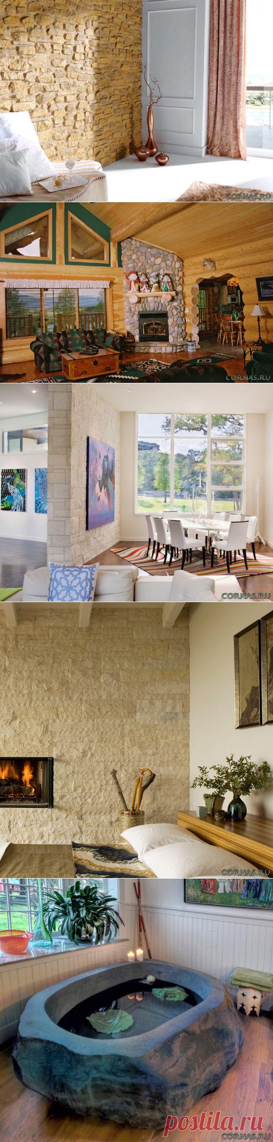 Камень в интерьере |