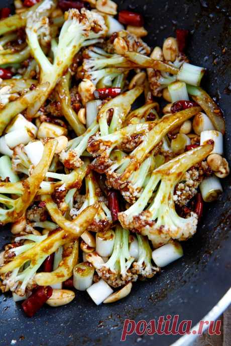 Kung Pao Cauliflower - China Sichuan Food