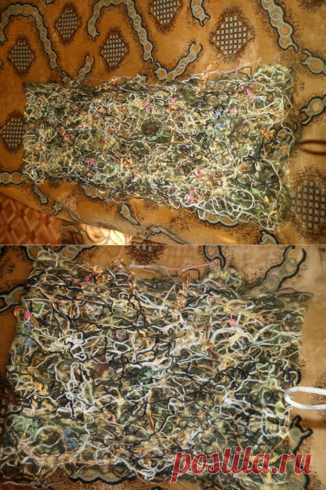 Погоняем стиральную машину?...сделаем ткань