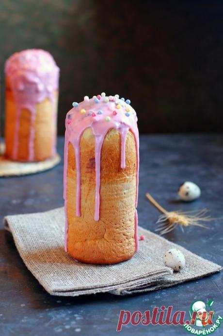 Сливочный кулич – кулинарный рецепт