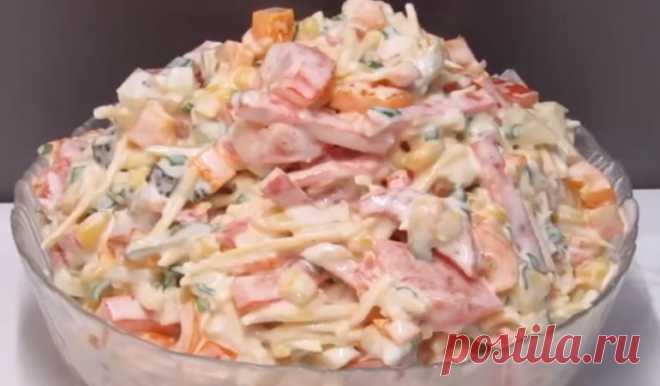 Интересный салат «Мексика»: вкуснятина из доступных продуктов  

Предлагаем вам оригинальный рецепт закуски, способной украсить любой стол: интересный салат «Мексика» собственной персоной! 
Ингредиенты для этого салата нужны простые и доступные. А самое главное …