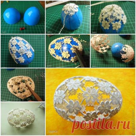 Поделки квиллинг цветы Пасхи EggCreative идеи | креативные идеи