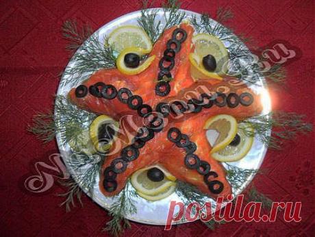 Салат "Морская звезда"