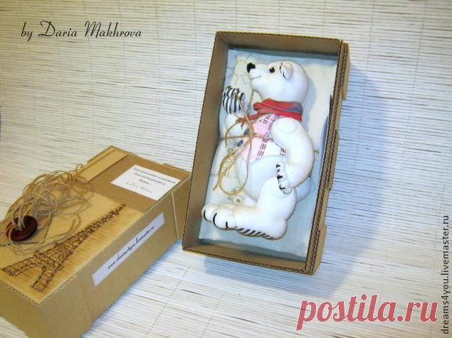 Мастерим коробку с двойным дном для игрушки с "приданным". Часть 2 - Ярмарка Мастеров - ручная работа, handmade