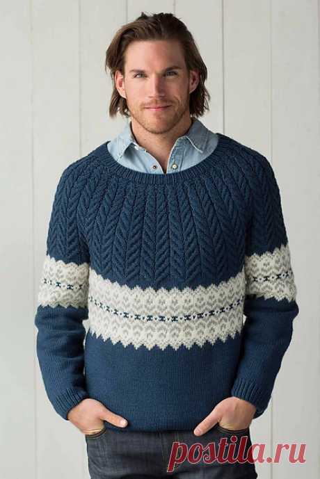 Bergen Peak Pullover by Irina Anikeeva.