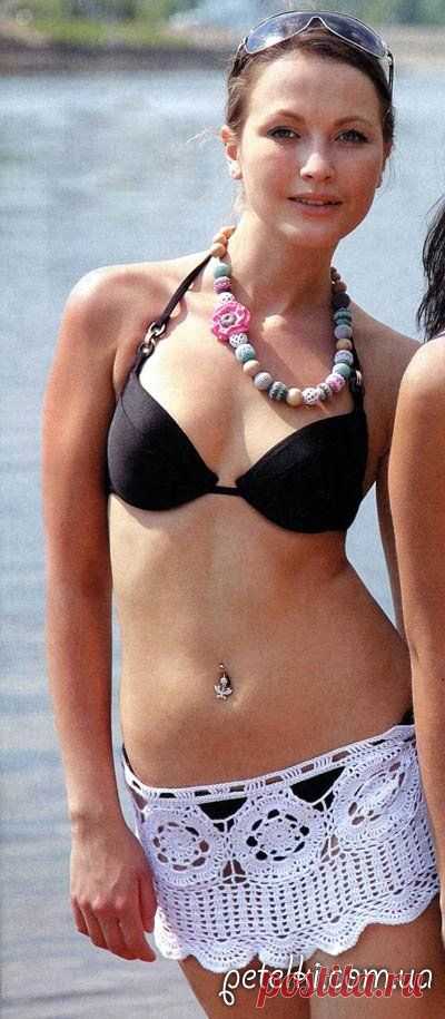 Схемы вязаных юбок, шорт, брюк крючком и спицами » Страница 6