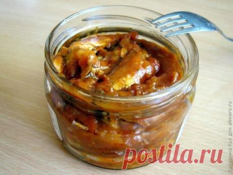 Домашняя килька в томате