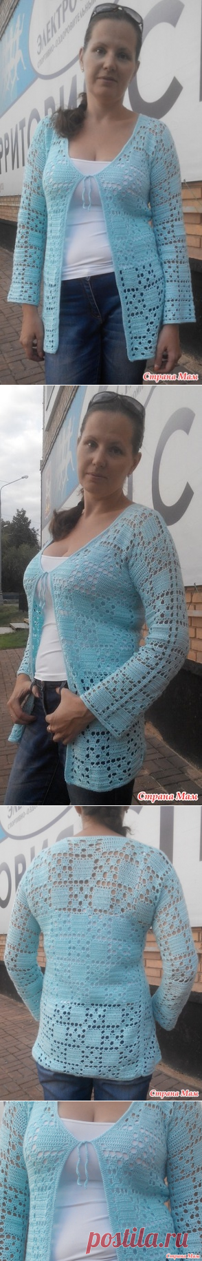 Жакет "Нежность" - Вязание - Страна Мам