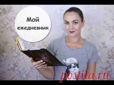 Мой ЕЖЕДНЕВНИК и ОРГАНАЙЗЕР в одном флаконе! Моя система и принципы - YouTube