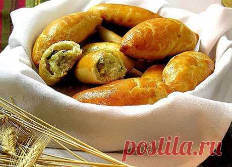 Лучшие блюда русской кухни: пирожки с картошкой / Простые рецепты