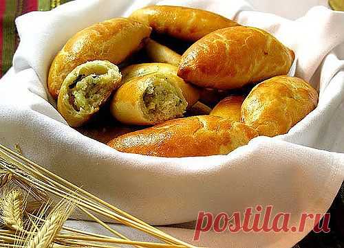 Лучшие блюда русской кухни: пирожки с картошкой / Простые рецепты