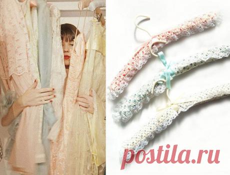 Мягкие вешалки-плечики - любовь с первого взгляда!