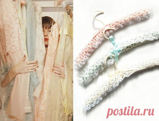 Мягкие вешалки-плечики - любовь с первого взгляда!