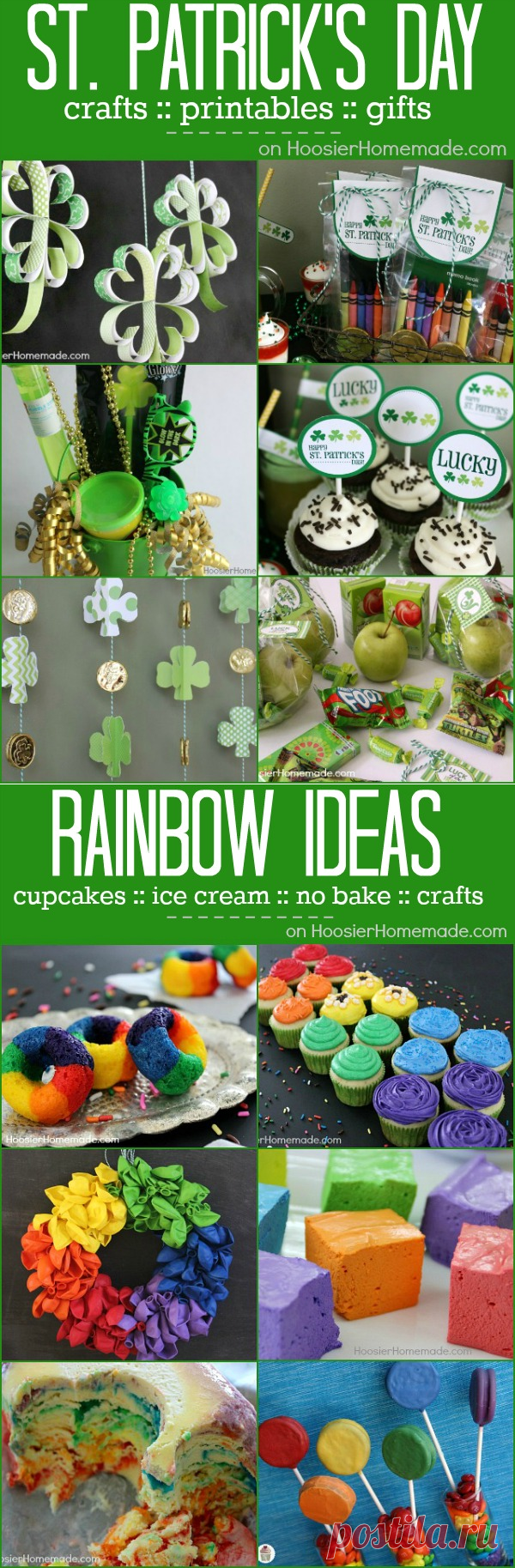 St. Patrick's Day Treats, Crafts and More - Hoosier Homemade