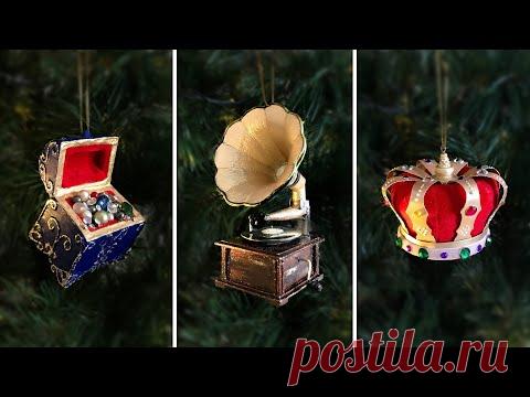 Новогодние елочные игрушки своими руками | Новый год 2022 | DIY