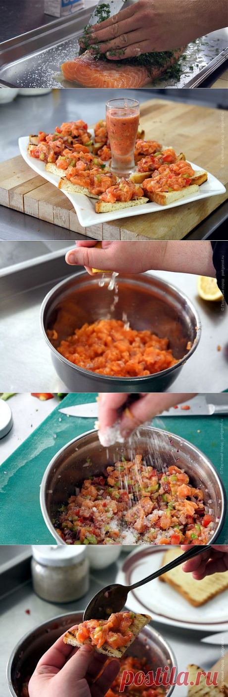 Севиче из семги, лосося, форели, красной рыбы - маринованная рыба за 15 минут