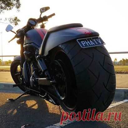 Настоящий мужской байк - Harley Davidson
