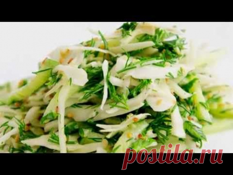 Салат из капусты. | Coleslaw.