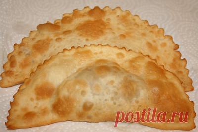 Рецепт деликатесного чебуречного теста (на воде)