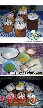 Пасхальные куличи с цукатами