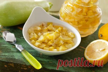 Варенье из кабачков с лимоном на зиму: обалденно вкусное, как варить правильно - Ladiesvenue.ru