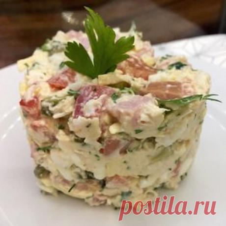 Салат &quot;Истинное наслаждение&quot; - кулинарный рецепт