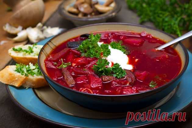 Как приготовить борщ насыщенного красного цвета. Три кулинарных лайфхака | Вкусно и Полезно Пульс Mail.ru