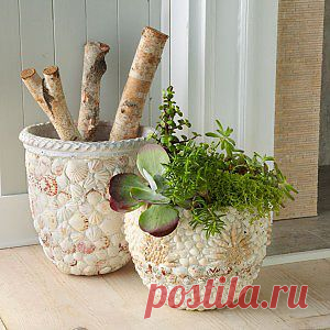 Мастерим цветочный горшок из цемента своими руками