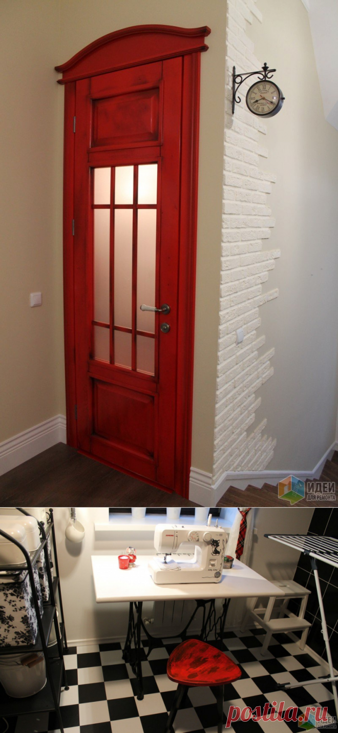 Ванная в телефонной будке. Кладовка на шахматной доске | Идеи для ремонта