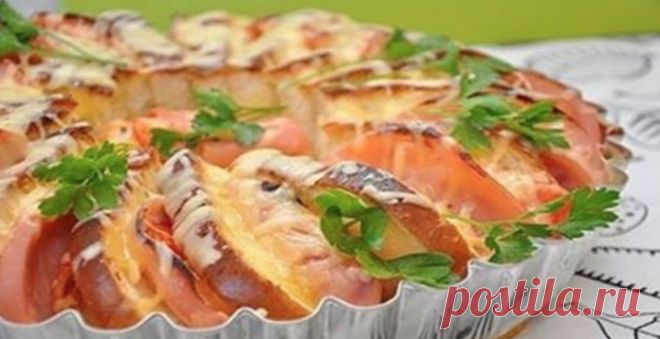 Оригинальные горячие бутерброды! Это О-о-очень вкусно!