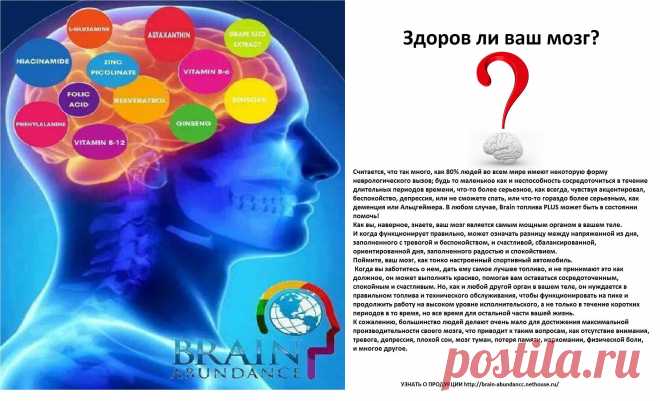 Brain Fuel Plus даст Вам:
отличную память
позитивное мышление
отличное настроение
жизнь без стрессов и тревог
жизнь без головной боли
сон как у младенца
поддержку когнитивных функций
и многое другое...
Способ применения: По одной капсуле три раза в день после еды. Одна упаковка содержит 90 капсул и рассчитана на один месяц применения.