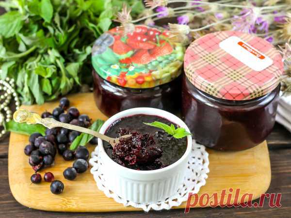 Джем из черной смородины с агар-агаром — рецепт с фото пошагово