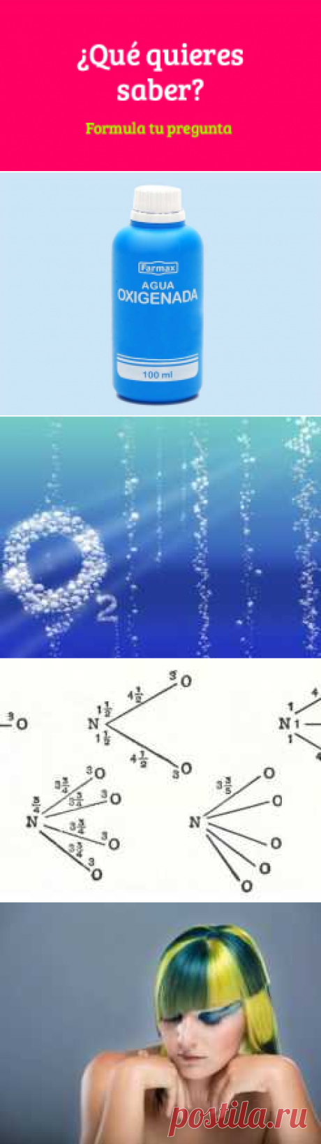 ¿Qué es el agua oxigenada? - Clickmica